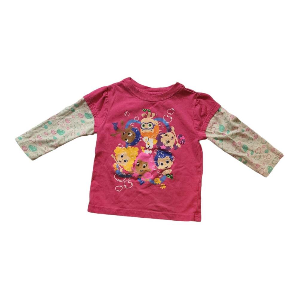 Bubble Guppies Toddler Girl Long Sleeve Shirt 2T